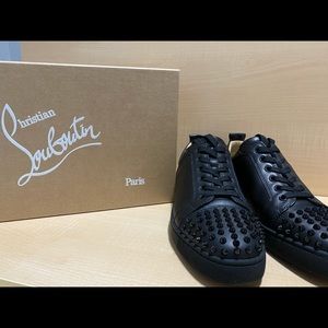 Men’s black Christian Louboutin sneakers